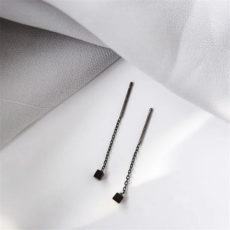 Kaelen – Pendientes de cubo y elegantes borlas