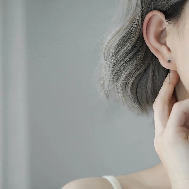 Kaelen – Pendientes de cubo y elegantes borlas