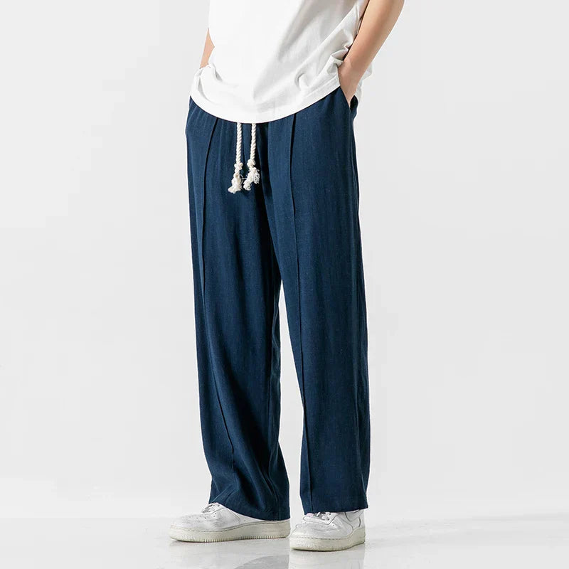 Ezra - Pantalón de cintura flexible