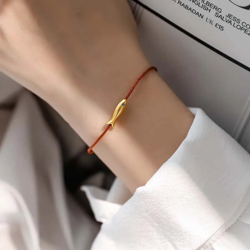 Solara – Pulsera de tobillo de brillo fino