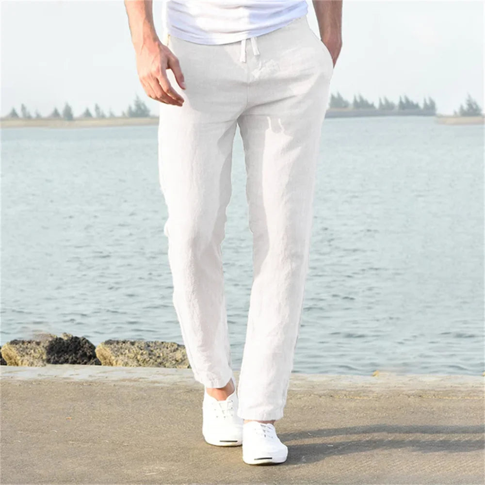 Josh - Pantalones Ligeros y Casuales para Hombre