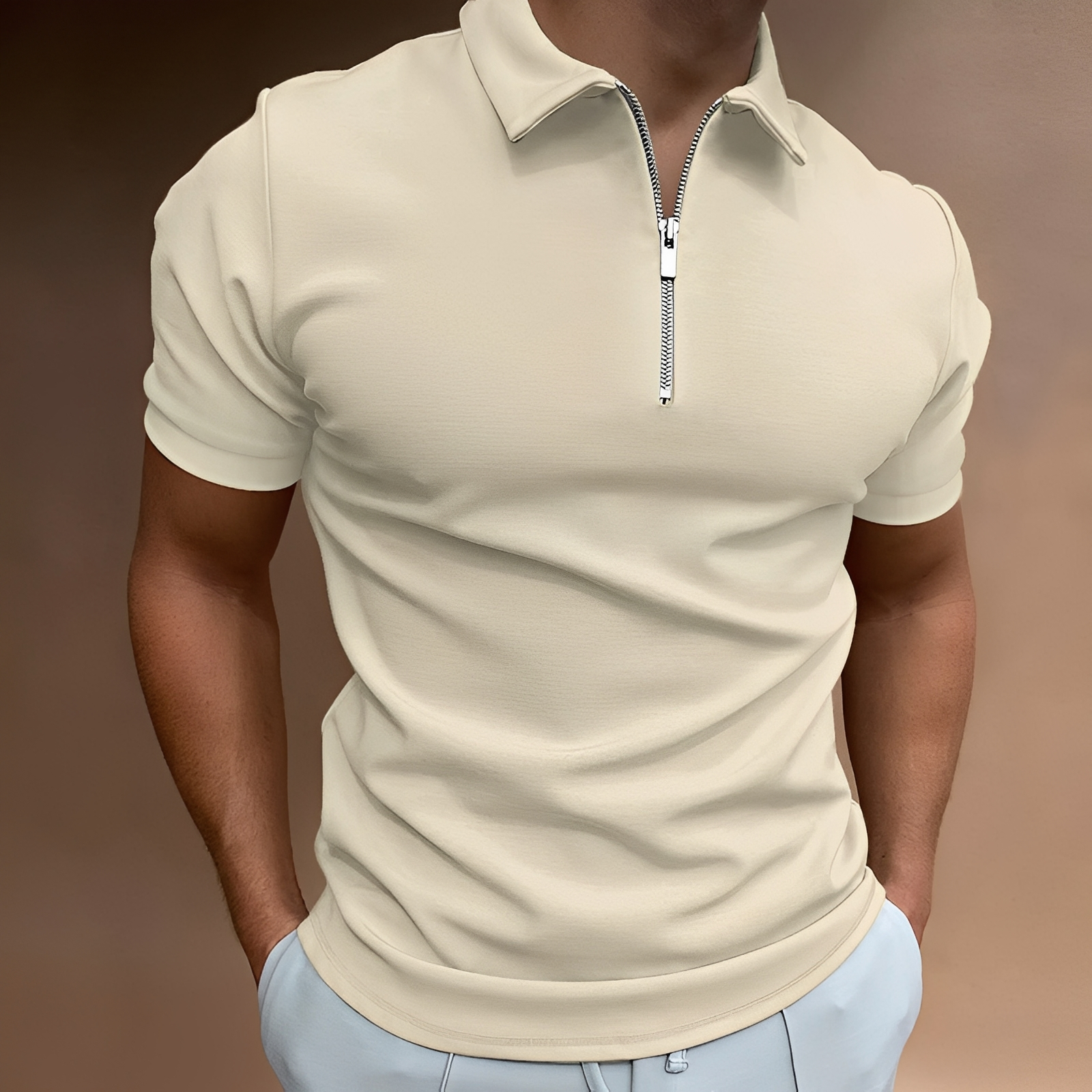 Randolf - Polo para hombre – Confortable para los días cálidos
