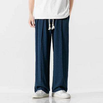 Ezra - Pantalón de cintura flexible