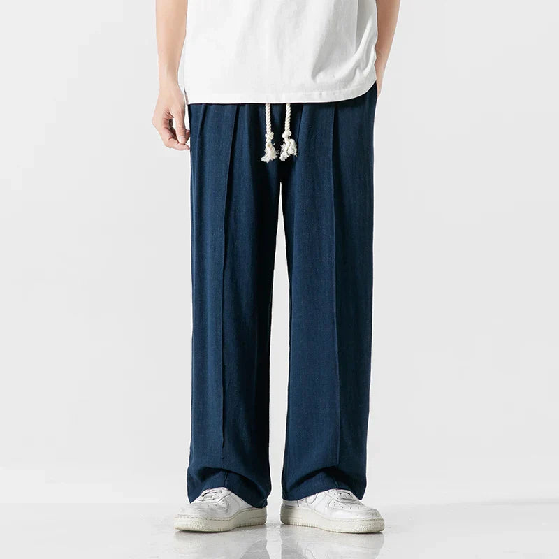 Ezra - Pantalón de cintura flexible
