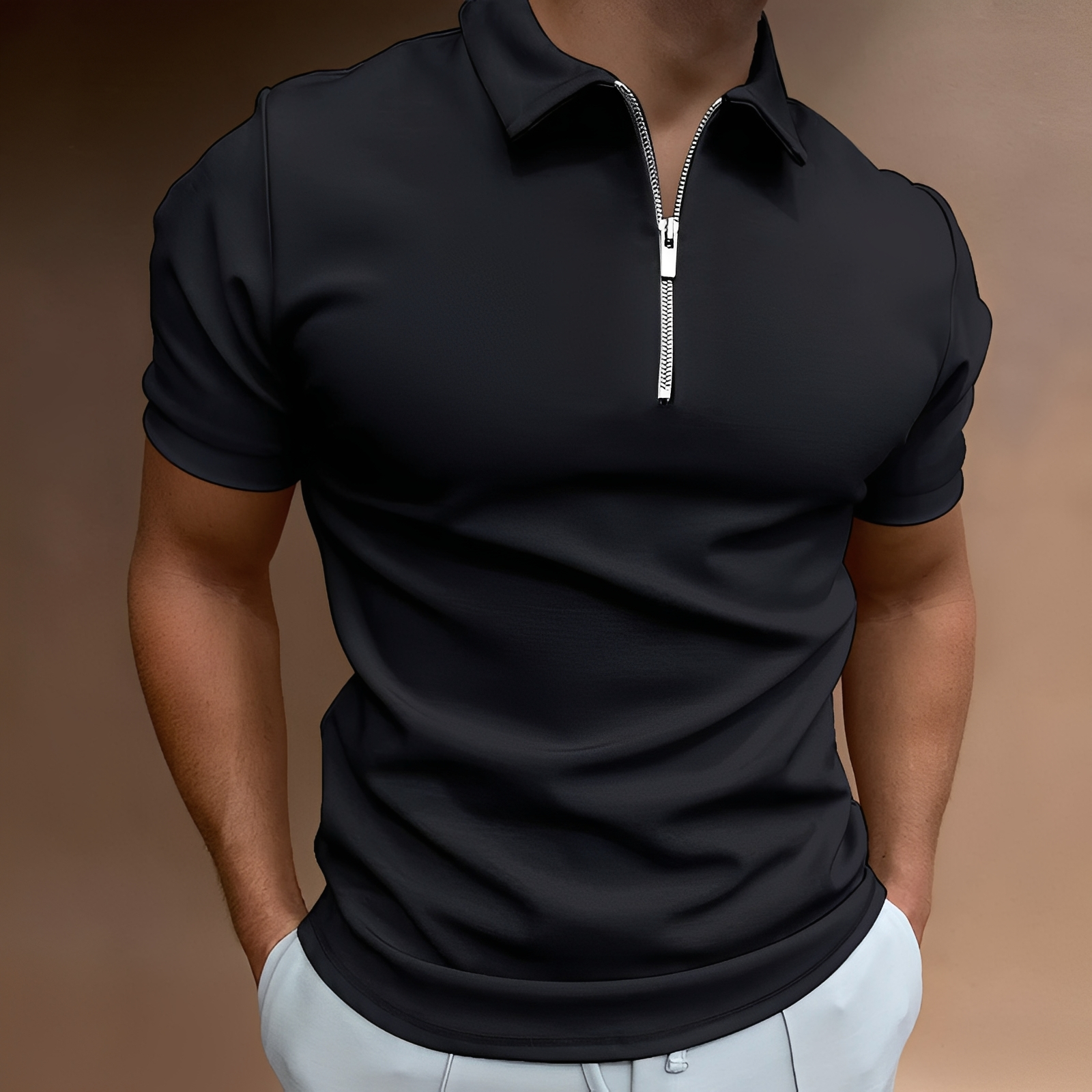 Randolf - Polo para hombre – Confortable para los días cálidos