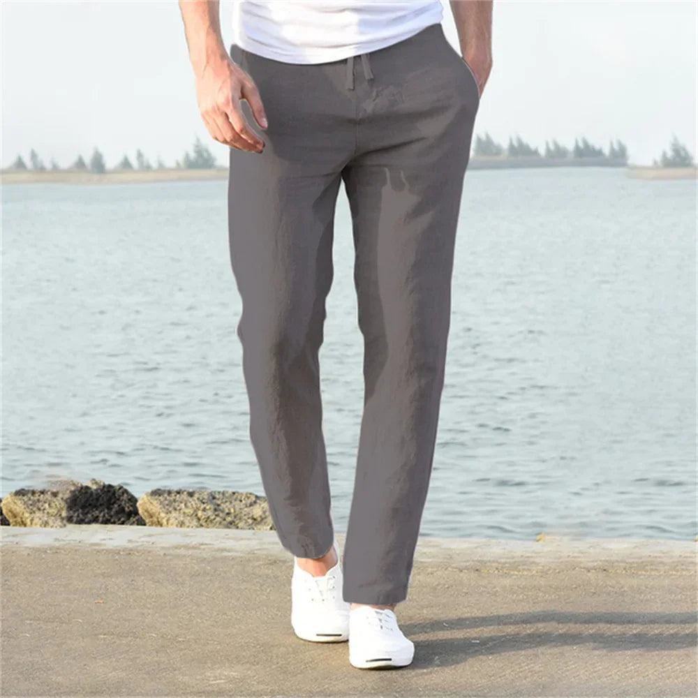 Josh - Pantalones Ligeros y Casuales para Hombre