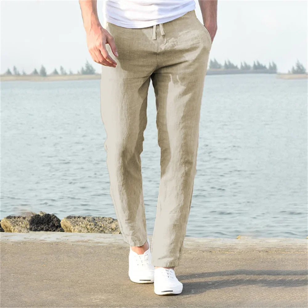 Josh - Pantalones Ligeros y Casuales para Hombre