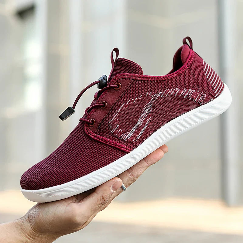 Miles - Zapatos de cordones con diseño de malla