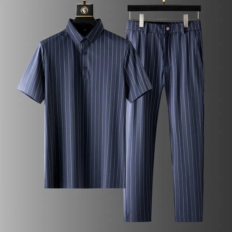 Atlas - Conjunto de ropa a rayas