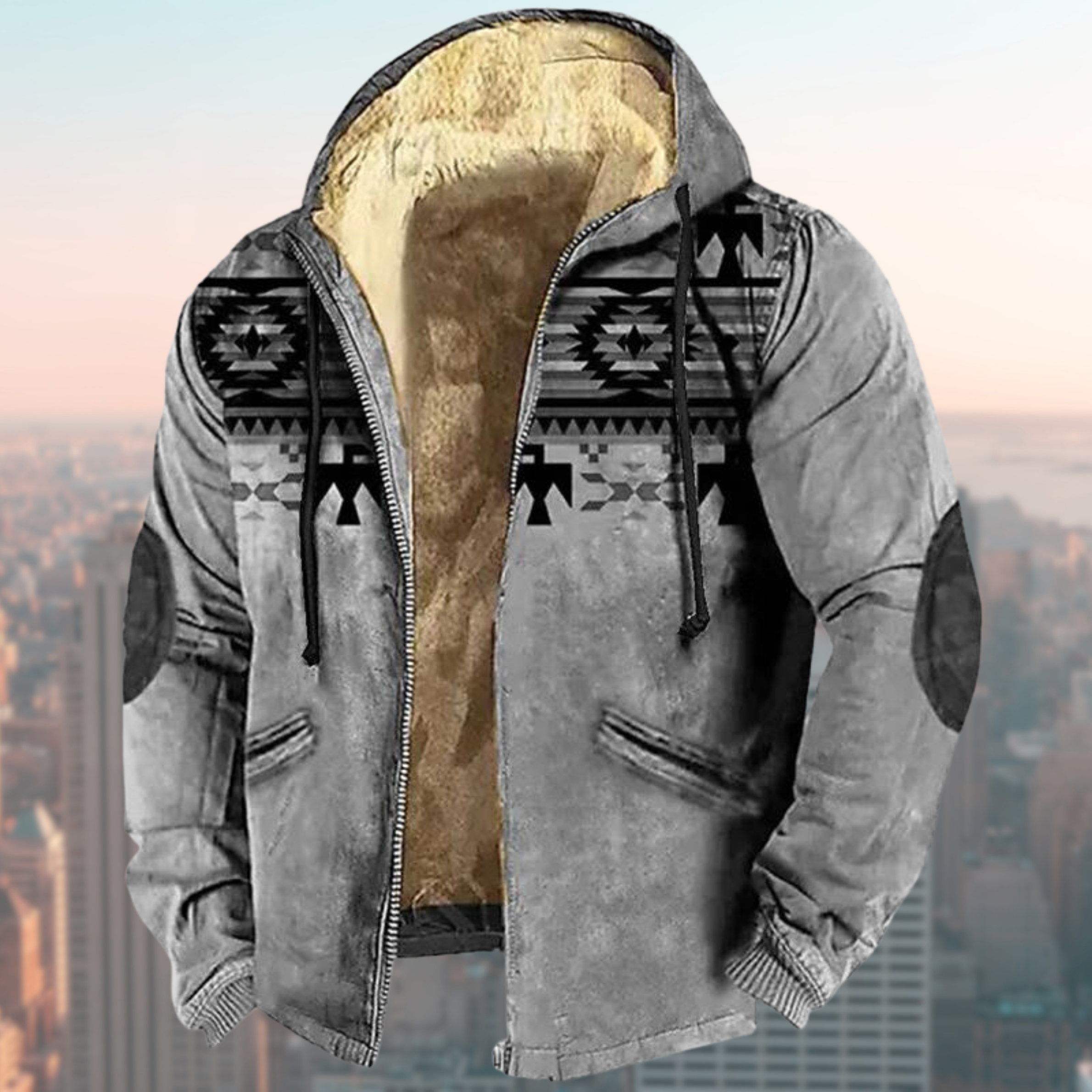 Laszlo - Chaqueta con capucha cómoda