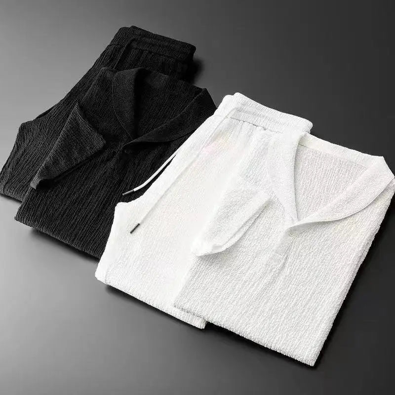 Luca - camiseta de manga corta con pantalón de cintura elástica