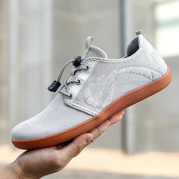 Miles - Zapatos de cordones con diseño de malla