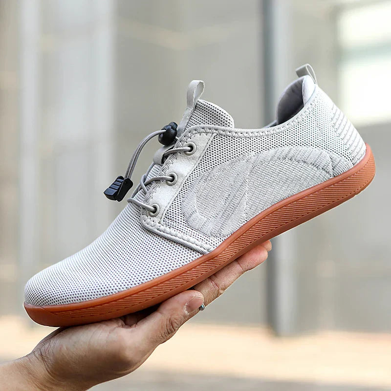 Miles - Zapatos de cordones con diseño de malla