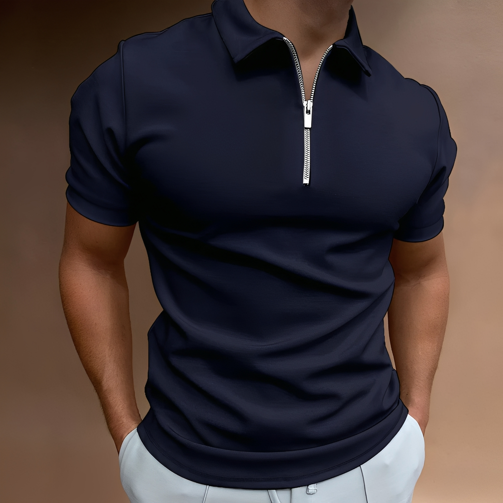 Randolf - Polo para hombre – Confortable para los días cálidos