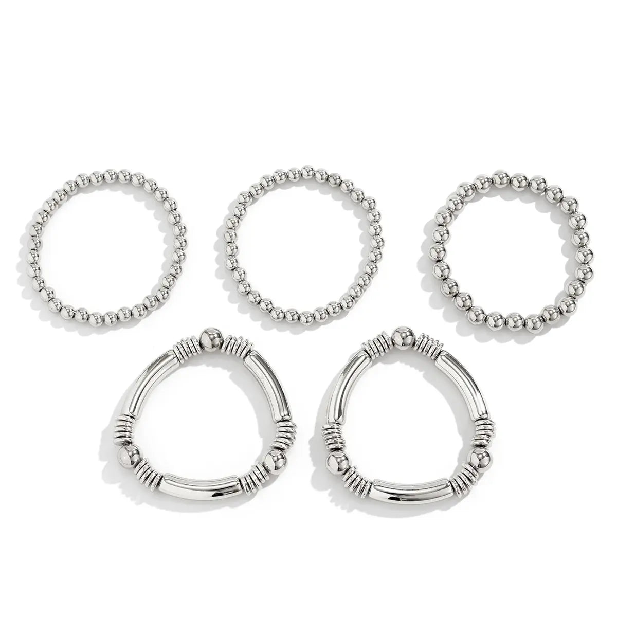Mira – Conjunto de 5 pulseras de perlas apilables