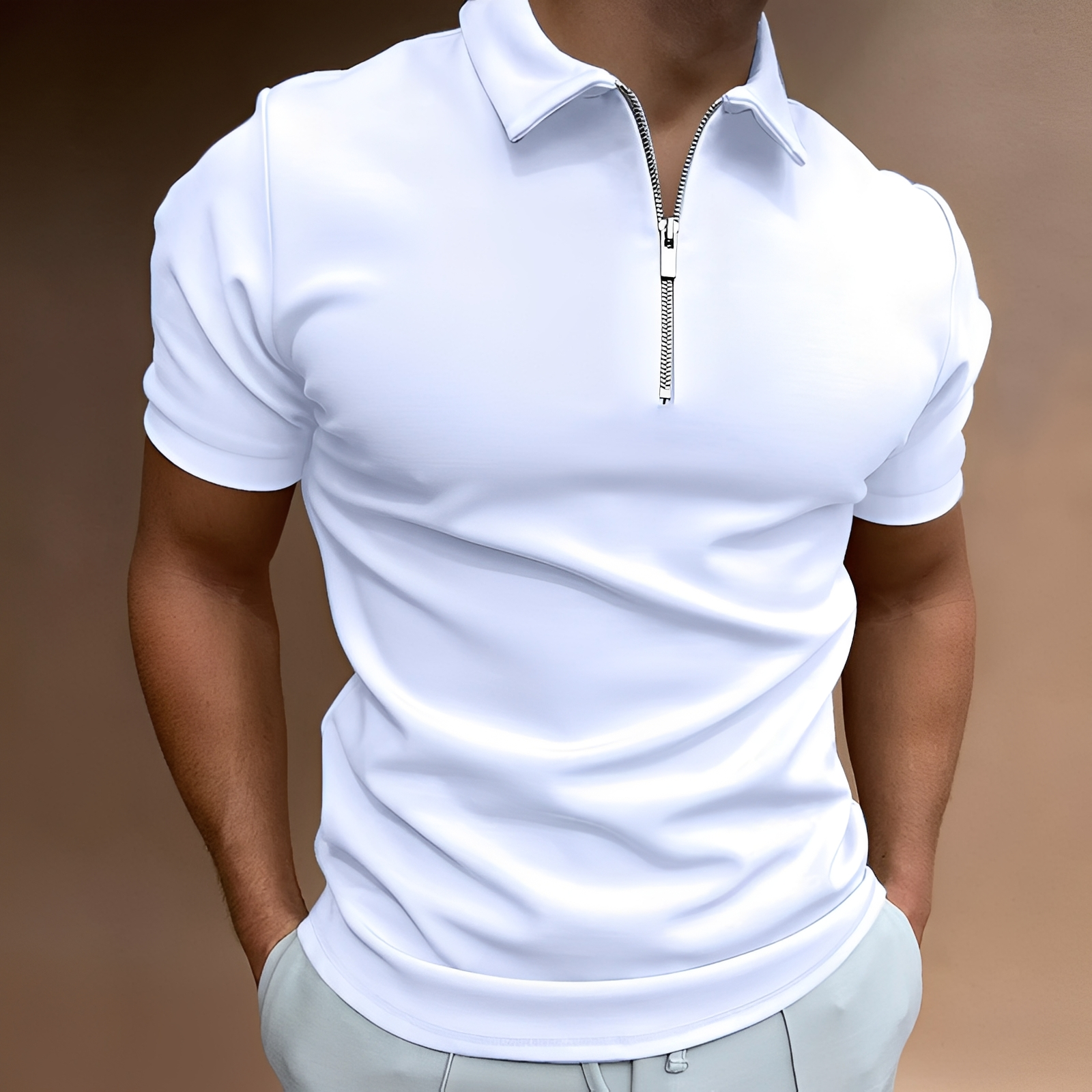 Randolf - Polo para hombre – Confortable para los días cálidos