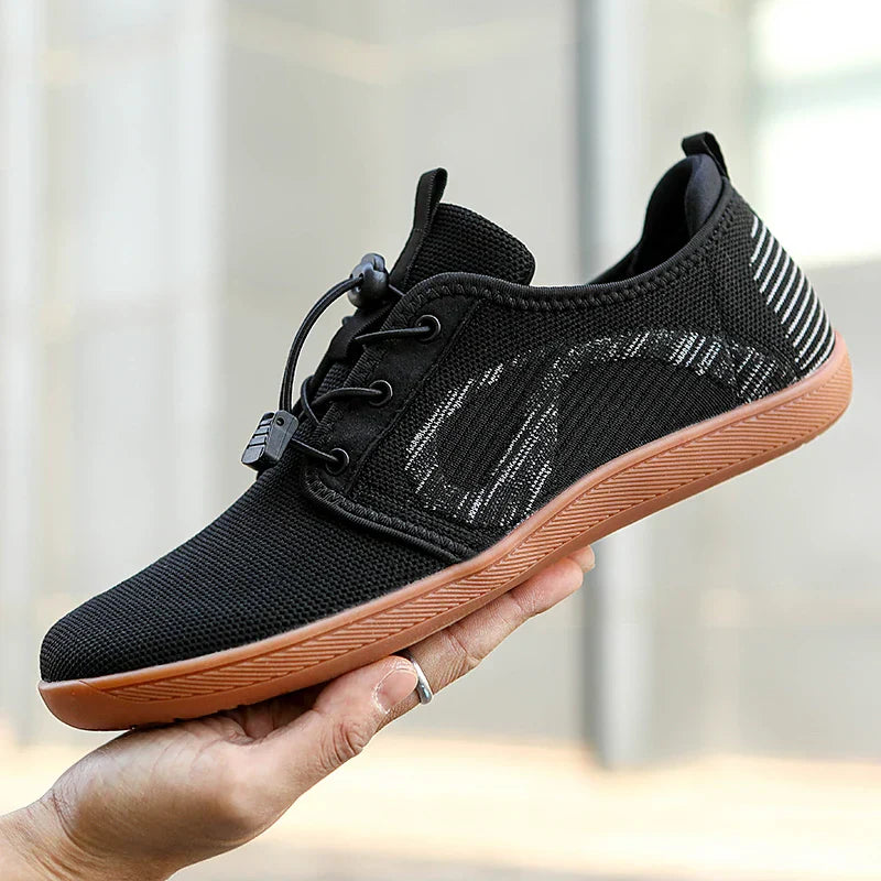 Miles - Zapatos de cordones con diseño de malla