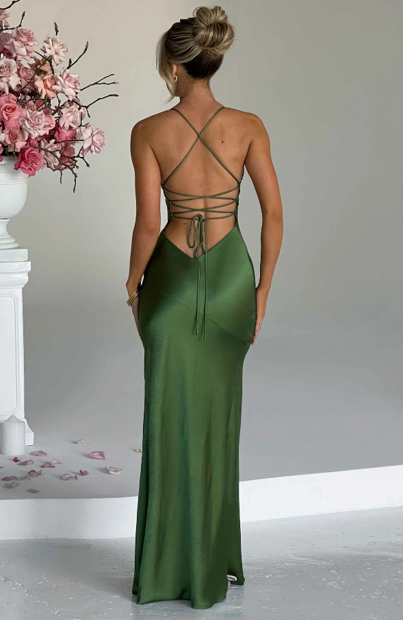 Seraphina - Maxivestido Abertura Alta Muslo