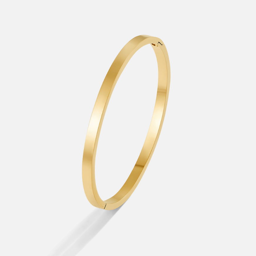 Lily – Brazalete dorado