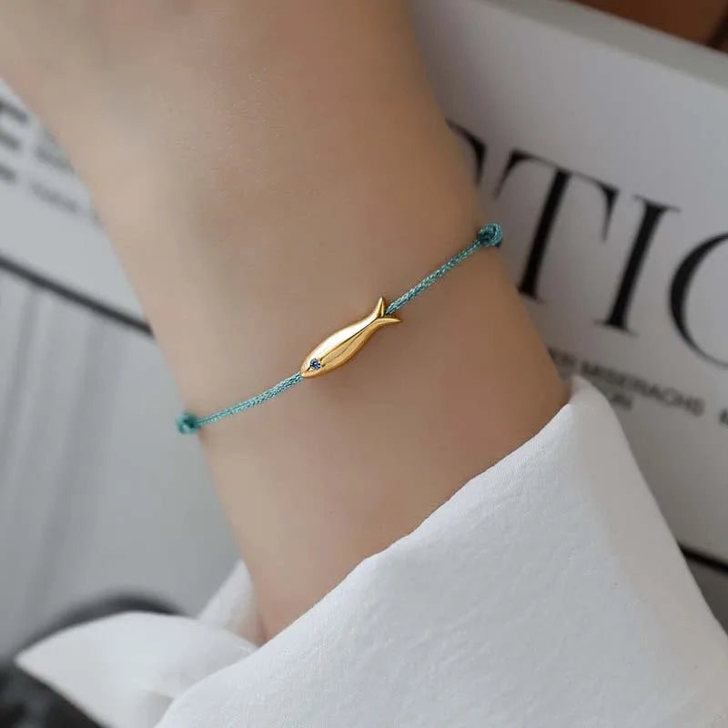 Solara – Pulsera de tobillo de brillo fino