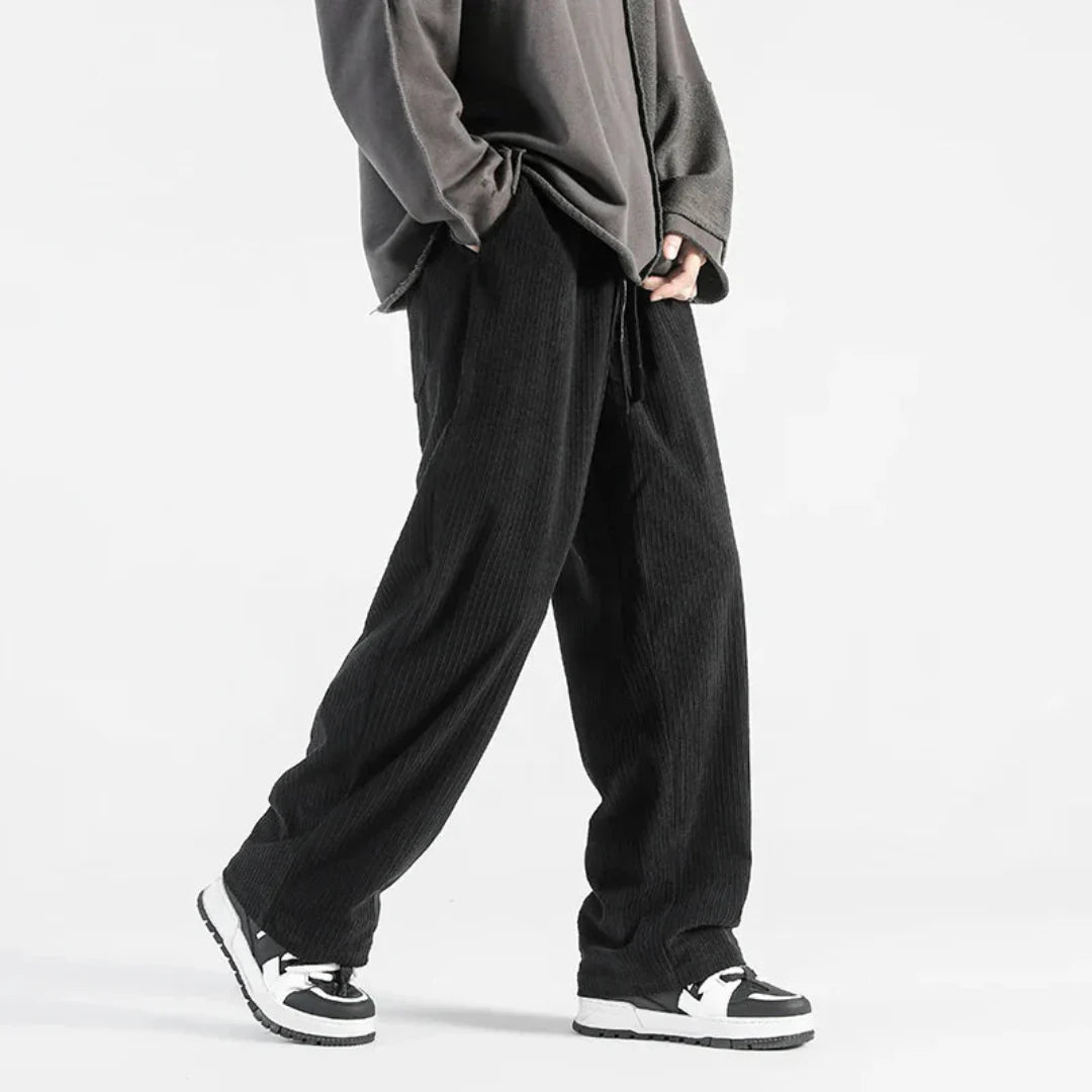 Quinn - Pantalones texturizados