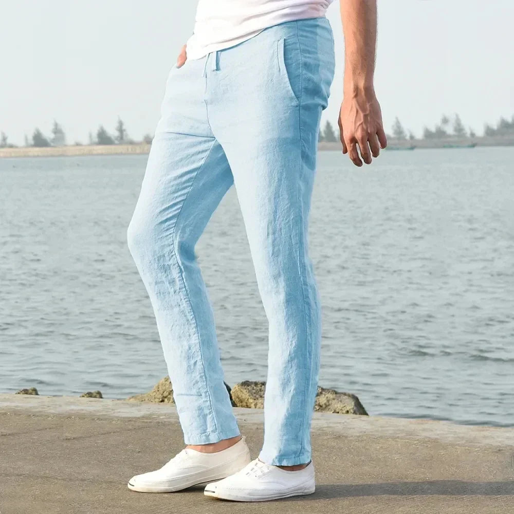 Josh - Pantalones Ligeros y Casuales para Hombre