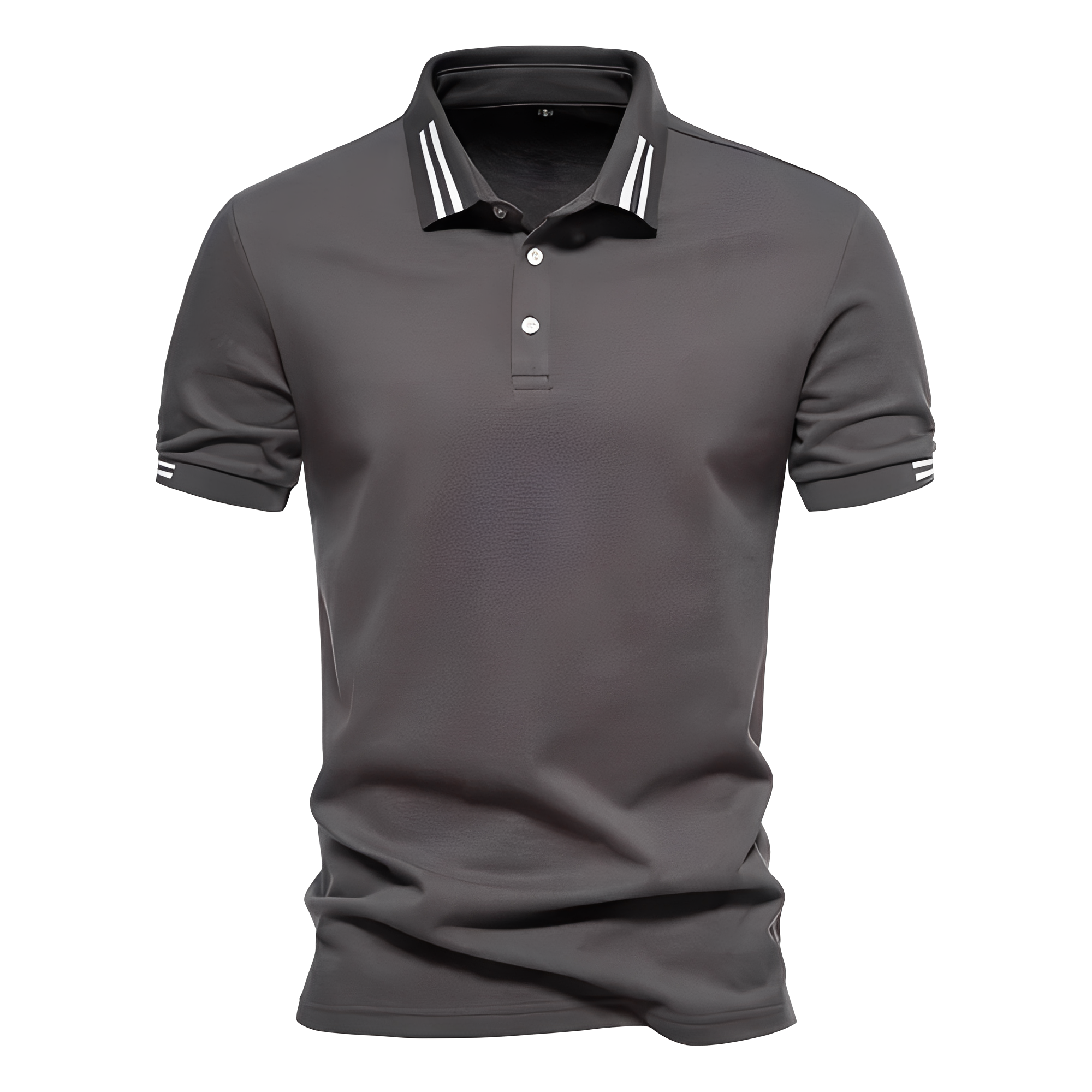 Julius - Polo moderno de manga corta para hombre