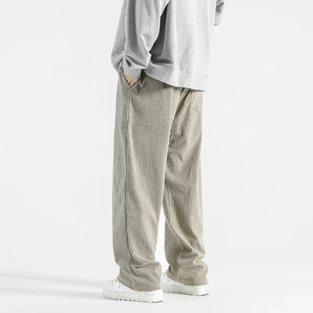 Quinn - Pantalones texturizados