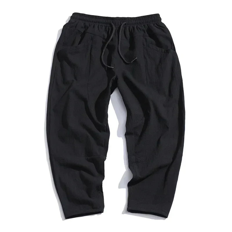Daveric - Pantalones cortos sueltos Kyoto para hombres