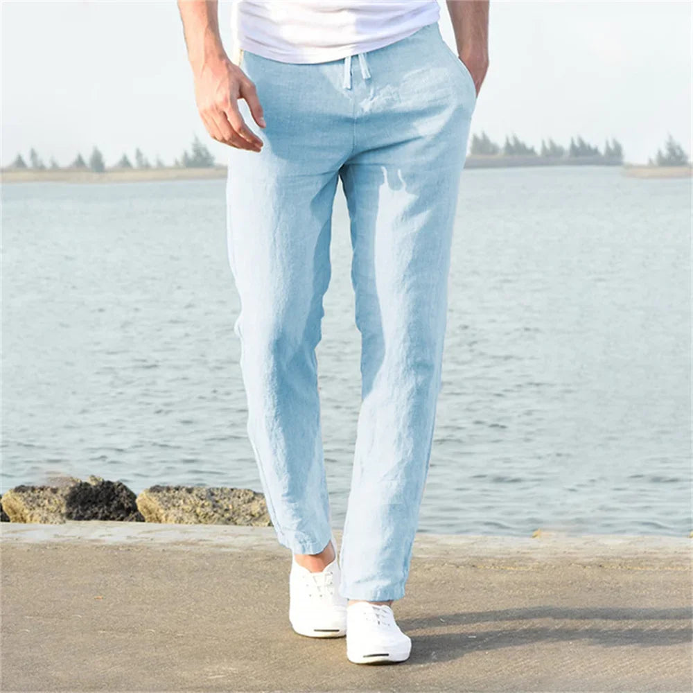 Josh - Pantalones Ligeros y Casuales para Hombre