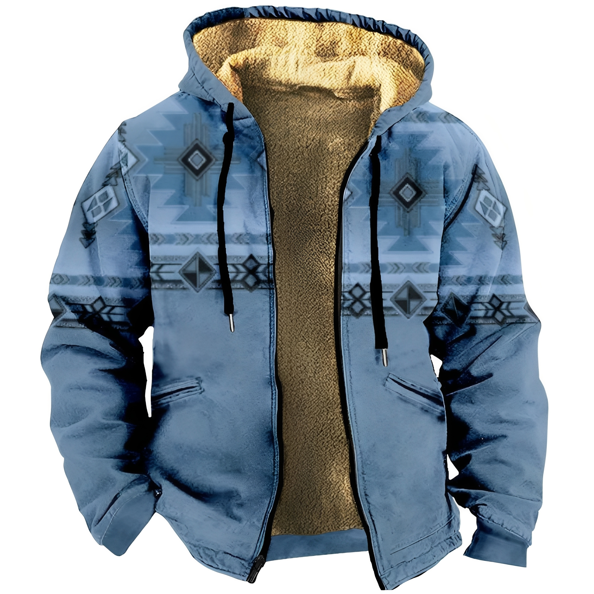 Edwin - Sudadera Estilosa con Diseño Étnico para Hombres