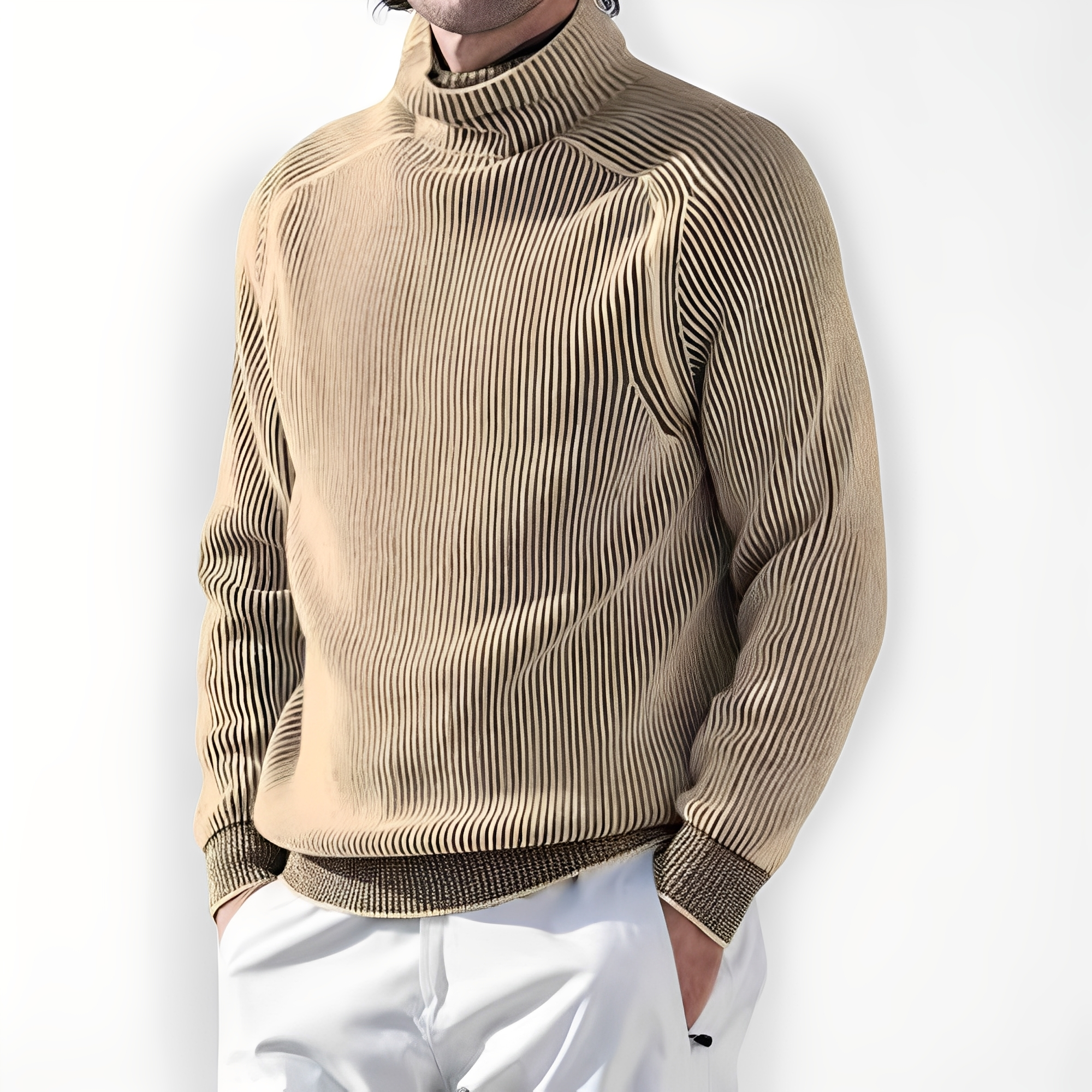 Jarrett - Suéter con cuello alto