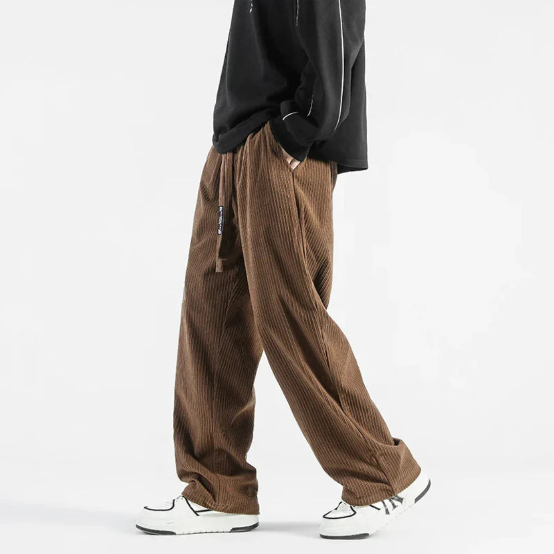 Quinn - Pantalones texturizados