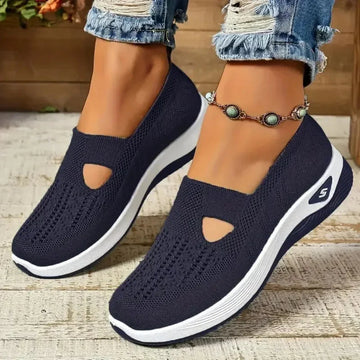 Madelline - Zapatillas para mujer con cuña