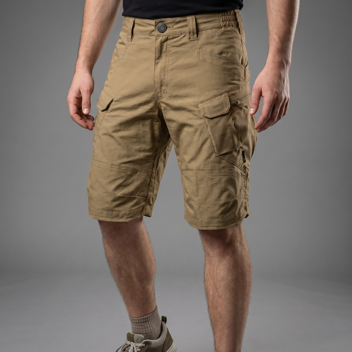 Rocco - Pantalones Cortos Hombre - para Ropa Táctica al Aire Libre