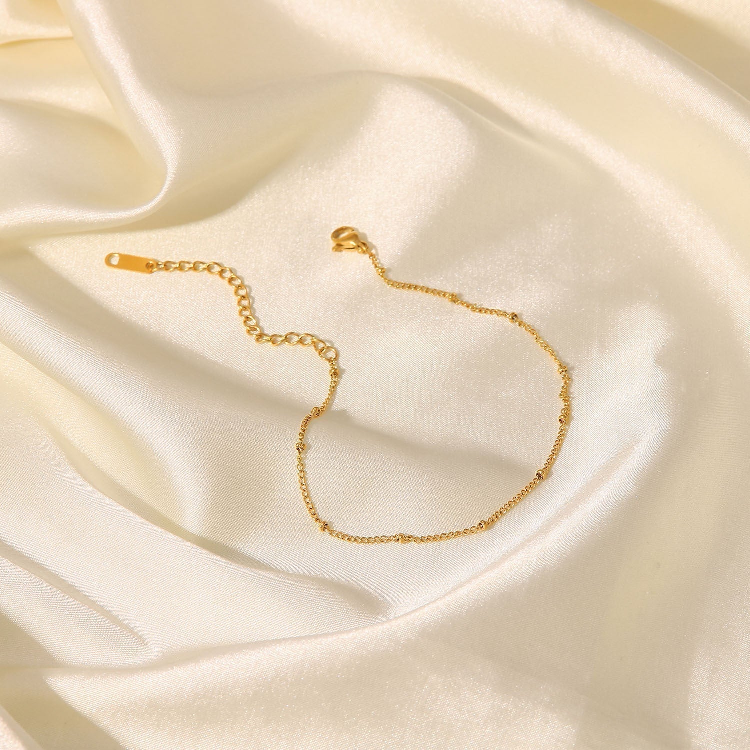 Maricel – Pulsera de tobillo dorada