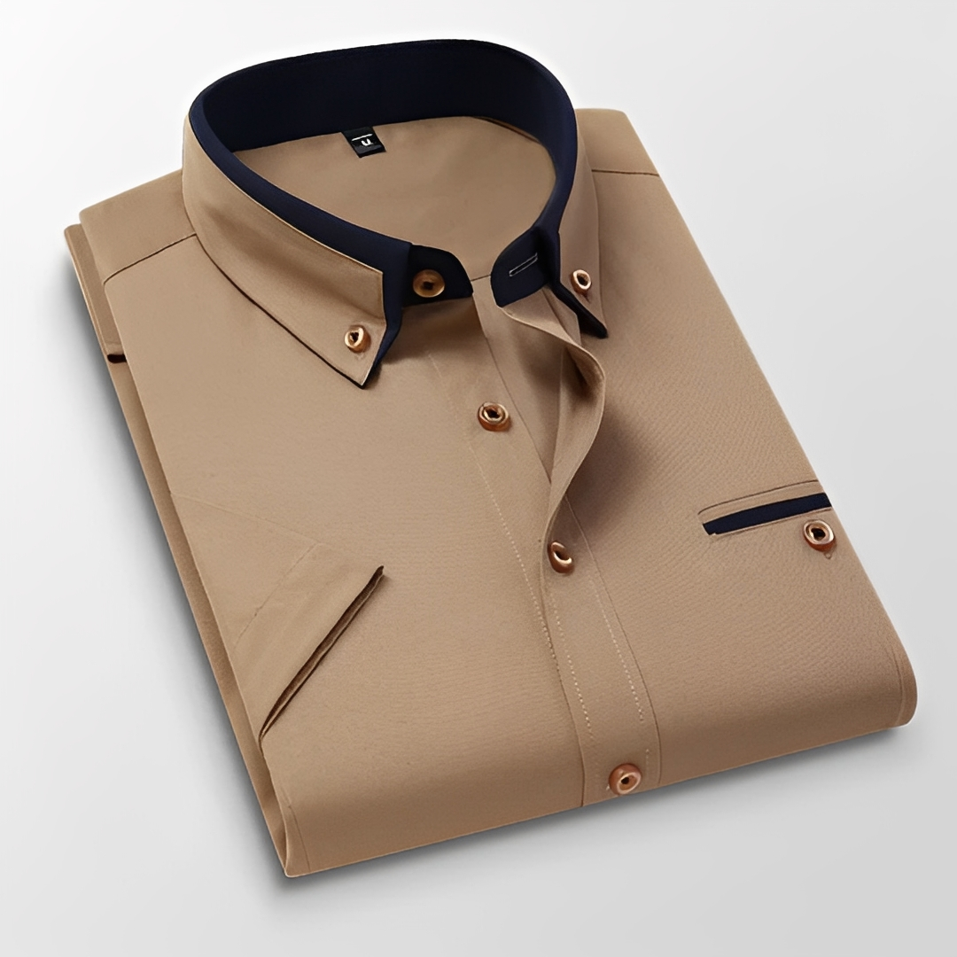 Gerson - Camisa moderna de verano para hombre