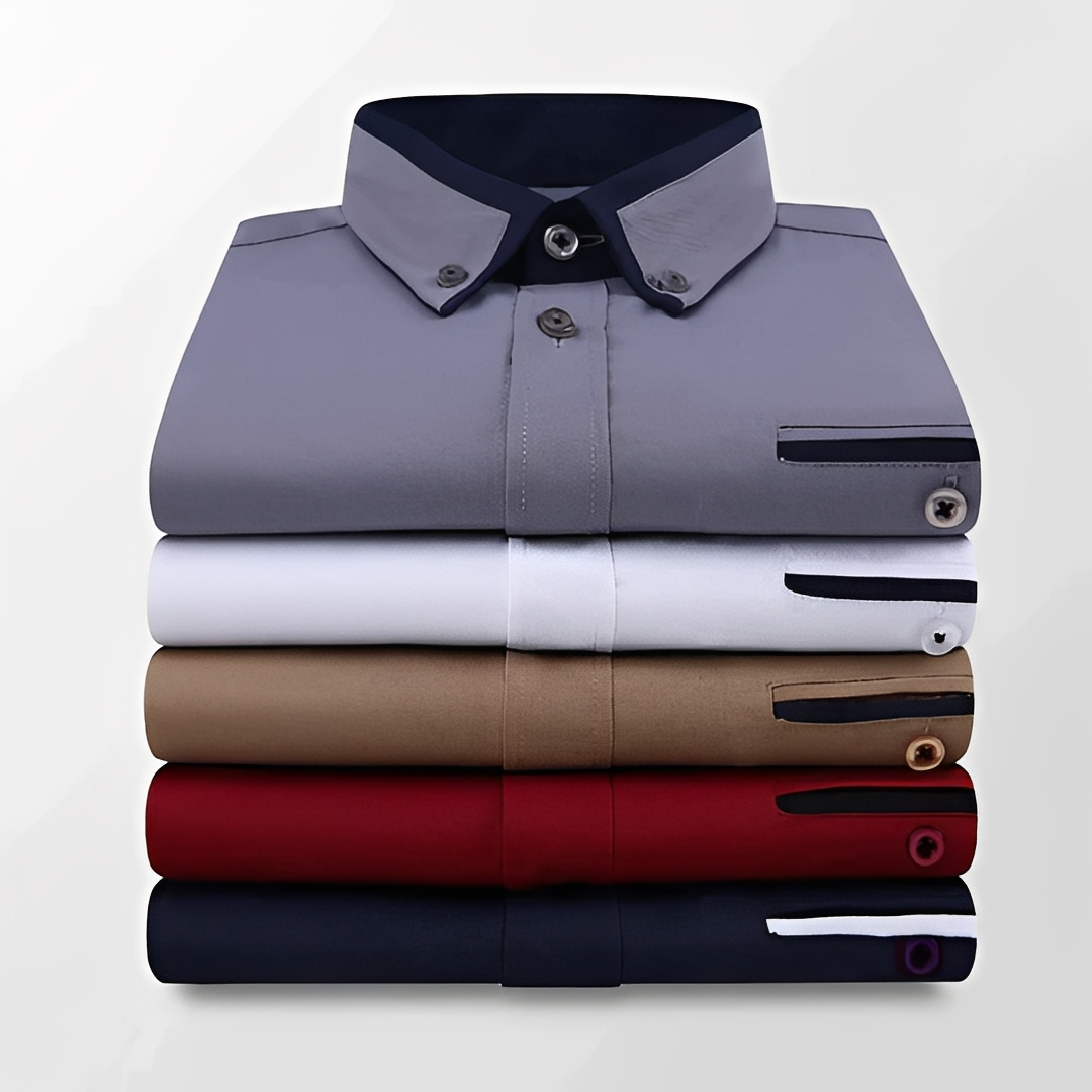 Gerson - Camisa moderna de verano para hombre