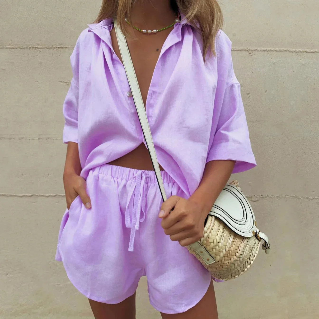 Ellie - Conjunto de Ropa con Cinturón