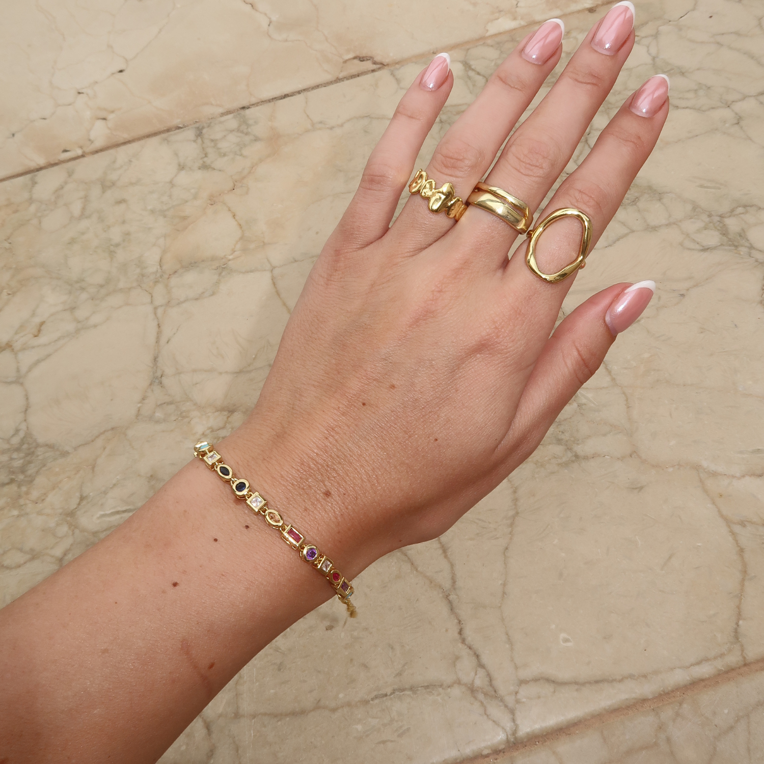Ashley – Elegante anillo doble