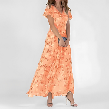 Davonie - Vestido Floral Sofisticado