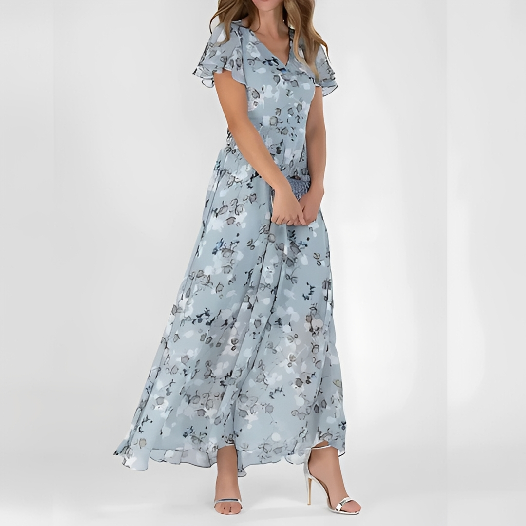 Davonie - Vestido Floral Sofisticado