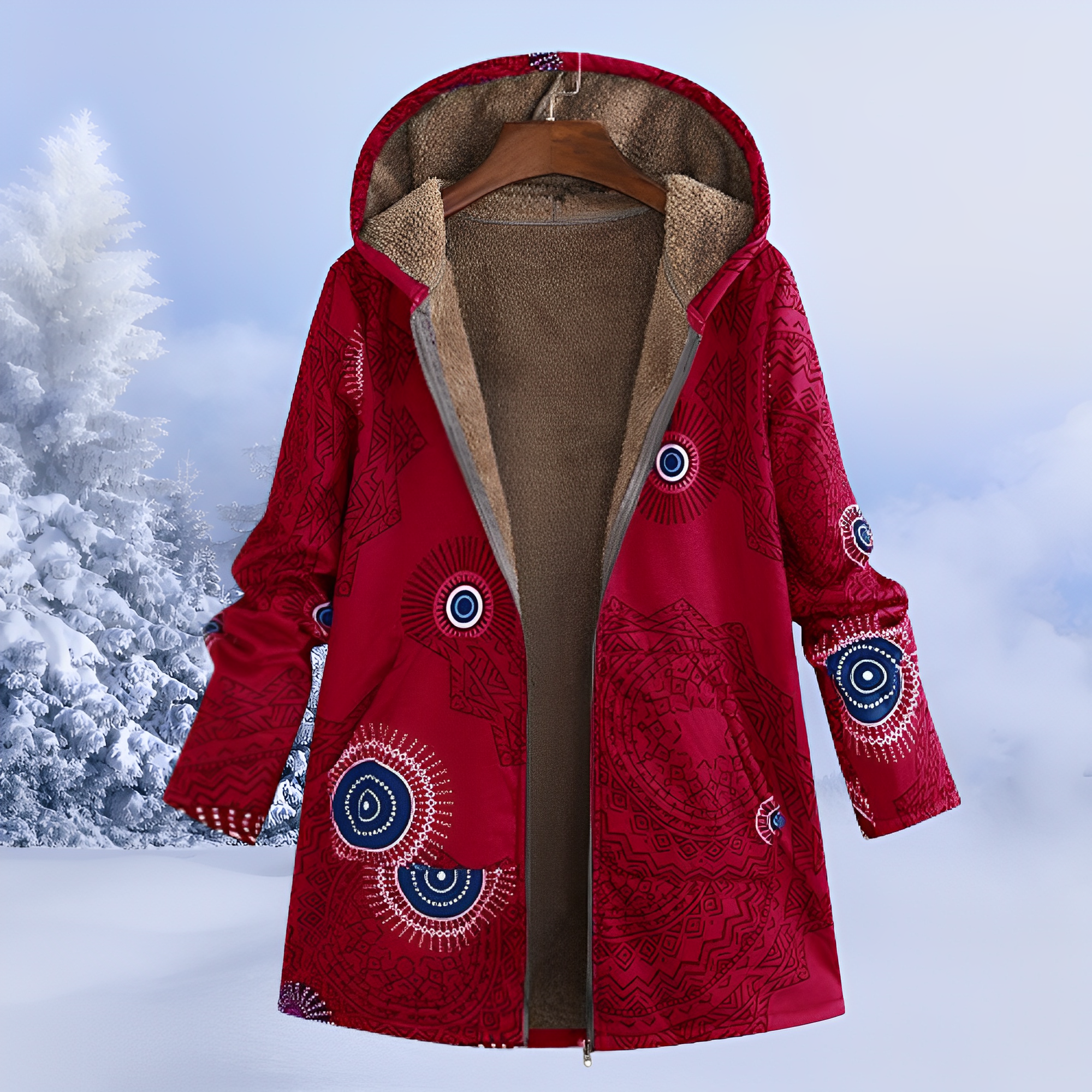 Janiene - Chaqueta sofisticada y abrigada