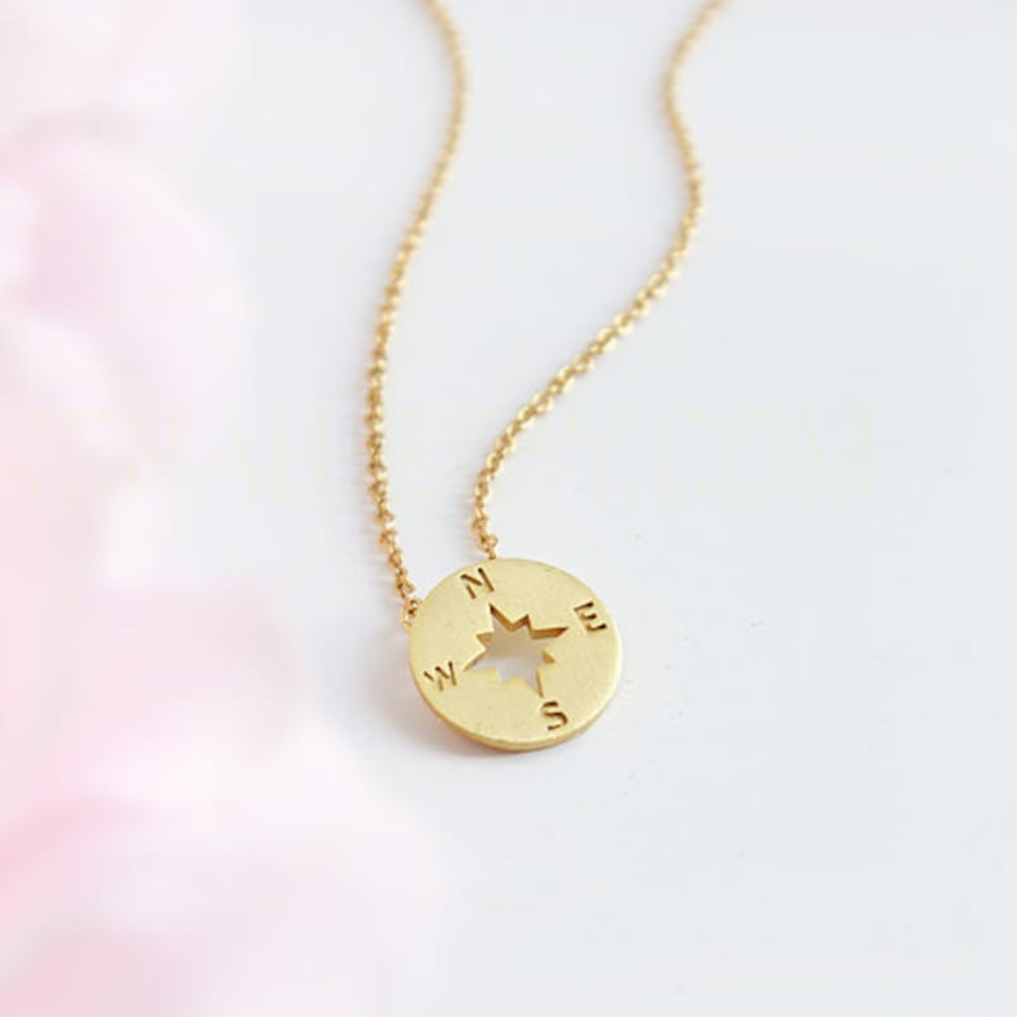 Runder Kompass - Collar de encanto