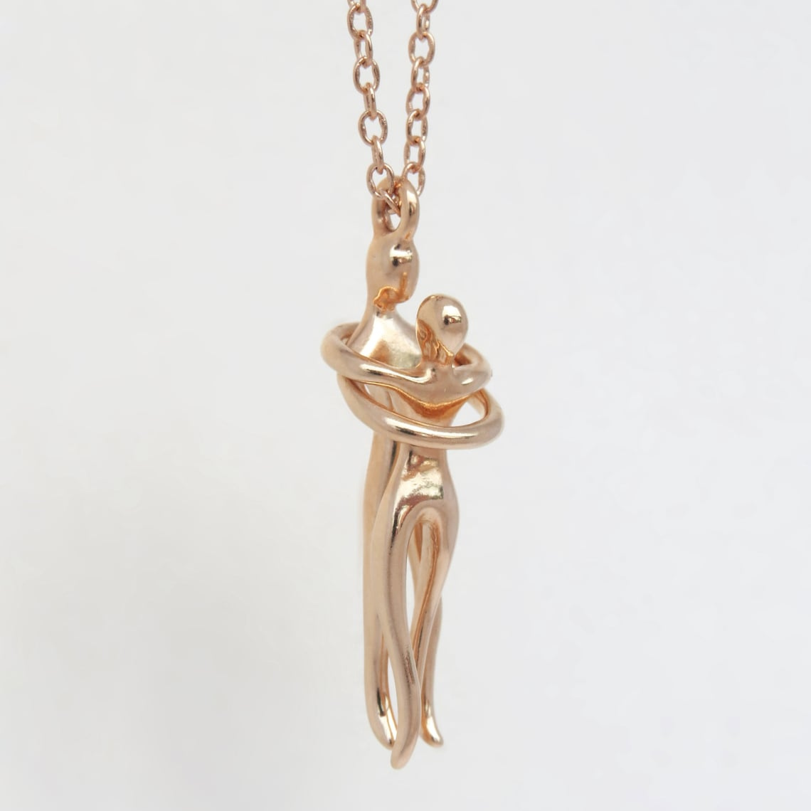 Colgante Love Hug - Collar de pareja con abrazo