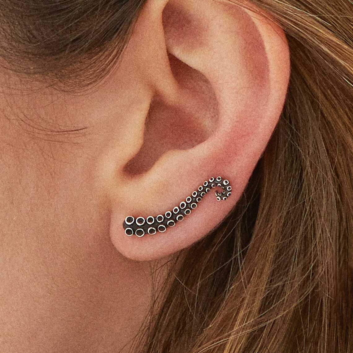 Climber de oreja pulpo - Pendientes de tentáculo