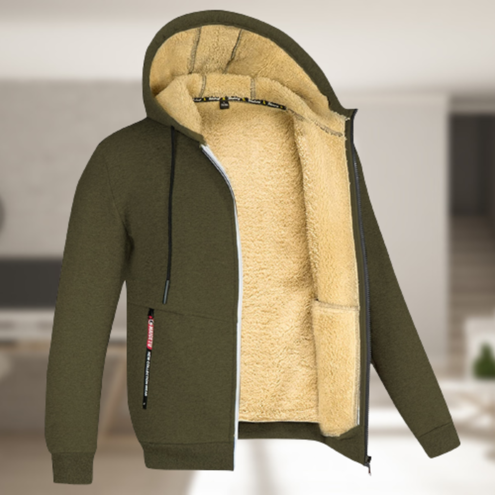 Andrew – Chaqueta de invierno con capucha para hombres