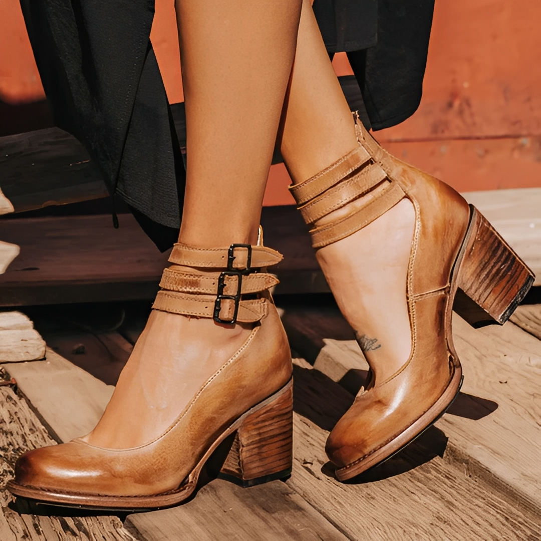 Verona - Zapatos de tacón retro