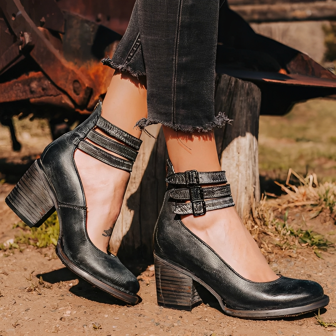 Verona - Zapatos de tacón retro