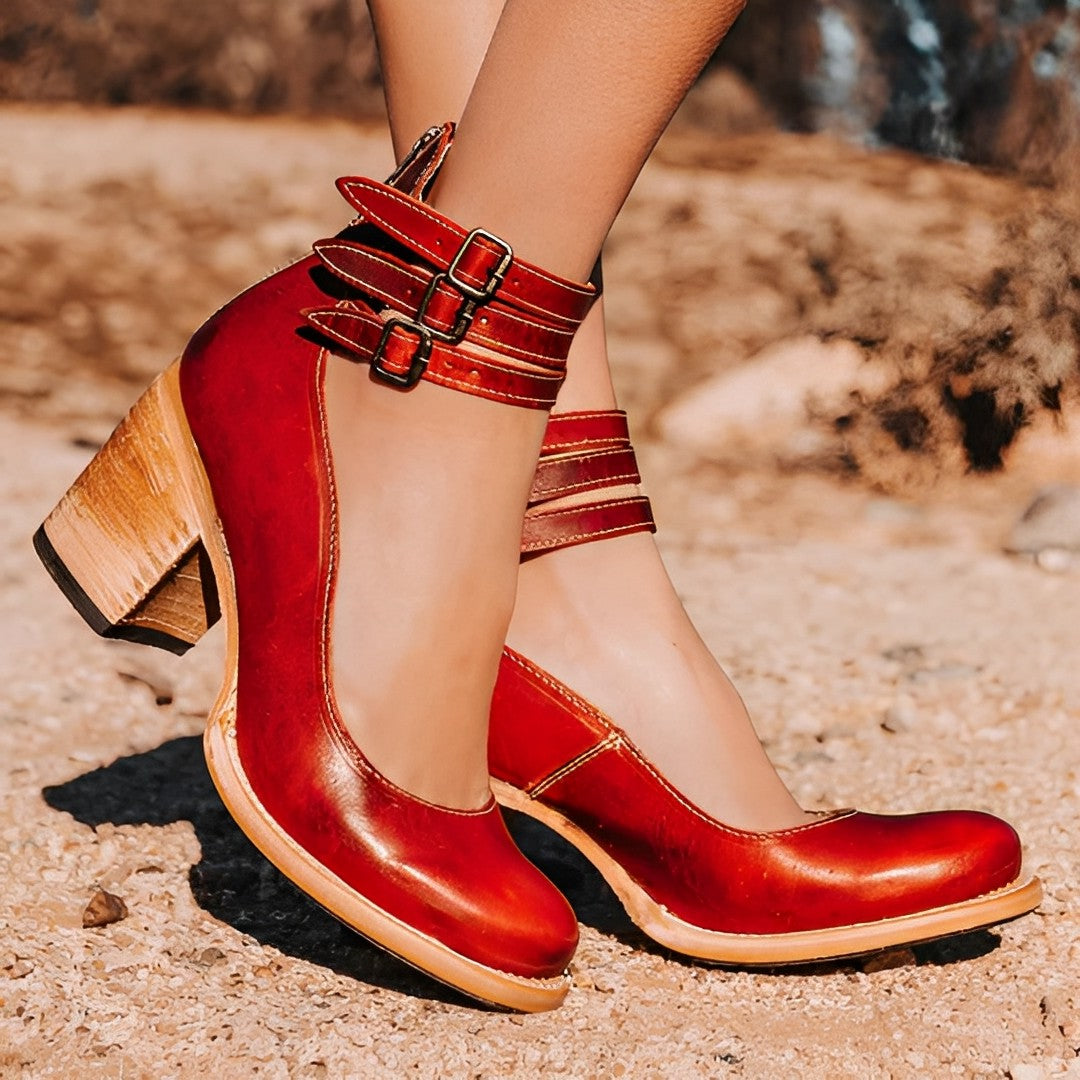 Verona - Zapatos de tacón retro